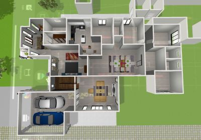 3D Layout Plan #serom