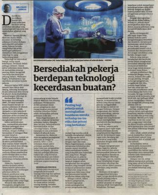 Bersediakah pekerja berdepan teknologi kecerdasan buatan (Ai) ?